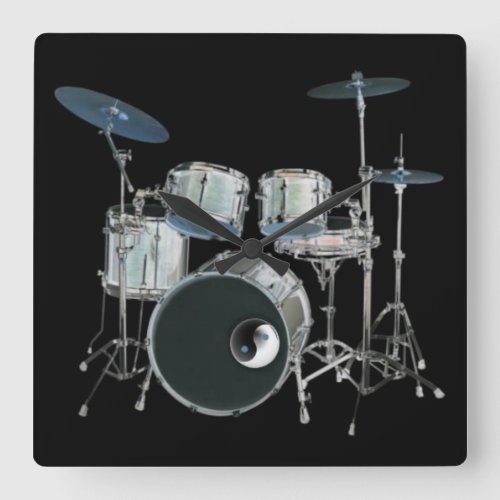 Drums Wall Clock