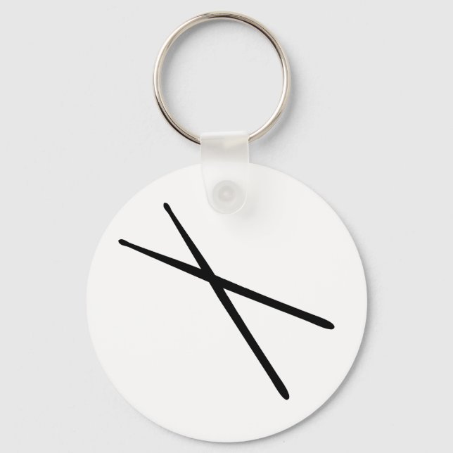 drumsticks icon keychain (Front)