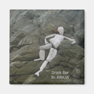 Drunk Bay at Salt Pond, St.John,Virgin Islands Magnet