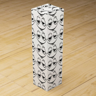 Drunk Comic Funny Hombre Man Mister Lip Eyes Face Wine Box