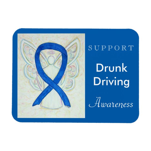Drunk Driving Awareness Angel Custom Magnet (Horizontal)