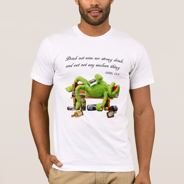 DRUNK FROG-T-SHIRT T-Shirt (Front)