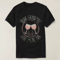 I'm the FUN Grandma Funny Wine Glass Gifts for Grandma - Novelty