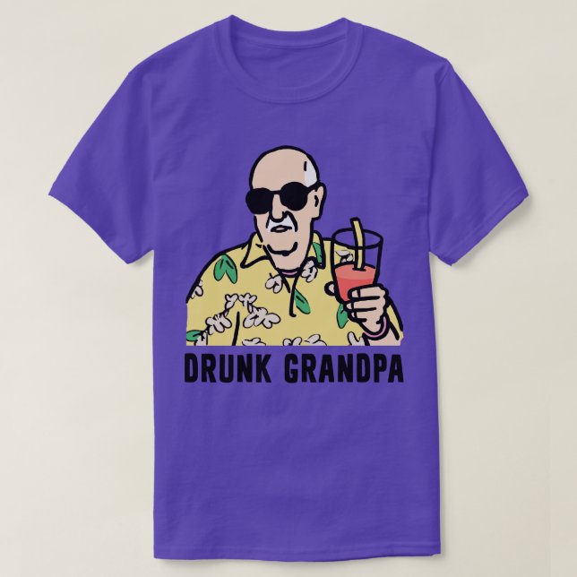 Drunk Grandpa T-Shirt (Design Front)