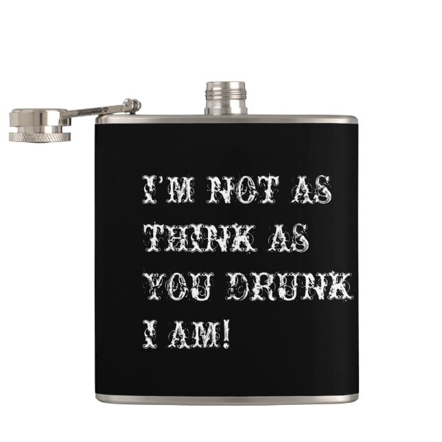 Drunk Humor!-Customize Flask (Opened)
