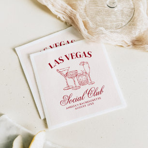 Drunk In Love Cocktails Bachelorette Social Club Napkins