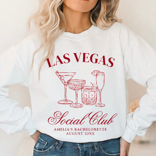 Drunk In Love Cocktails Bachelorette Social Club Sweatshirt