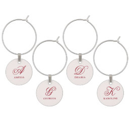 Drunk In Love Red Wine Charm