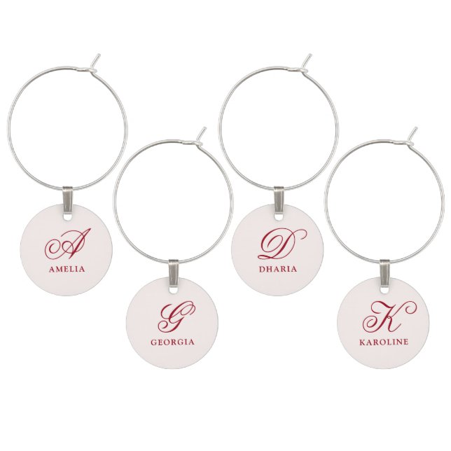 Drunk In Love Red Wine Charm (Staggered)