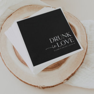 Drunk in Love Wedding Napkins