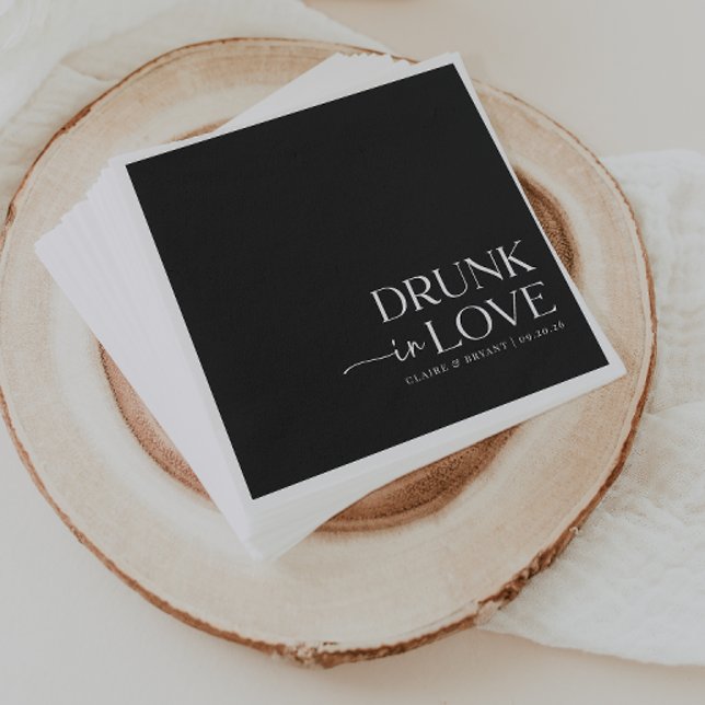 Drunk in Love Wedding Napkins (Creator Uploaded)