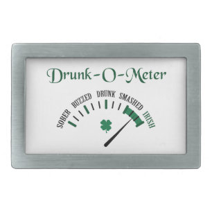 Drunk Meter Belt Buckle