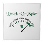 Drunk Meter Ceramic Tile