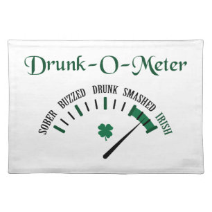 Drunk Meter Cloth Placemat