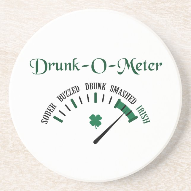 Drunk Meter Coaster (Front)