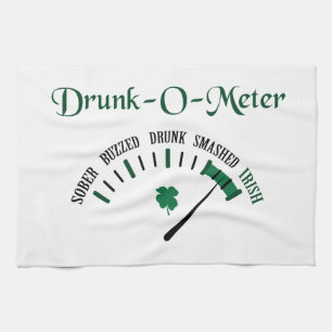 Drunk Meter Kitchen Towel