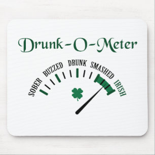 Drunk Meter Mouse Pad