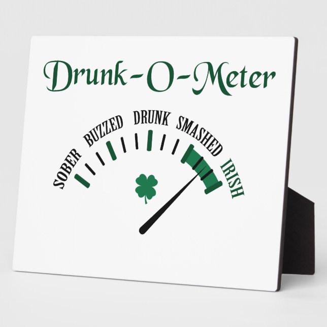 Drunk Meter Plaque (Side)