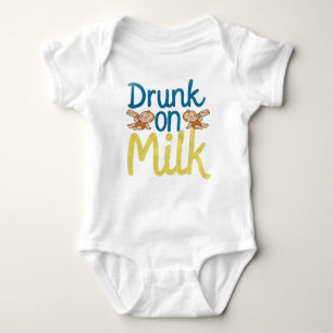 Drunk on Milk Baby Bodysuit
