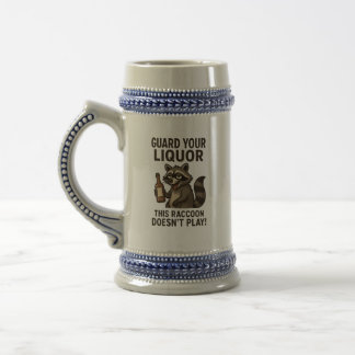 Drunk Raccoon Beer Stein