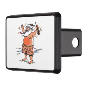 Drunk Santa hitch cover receiver