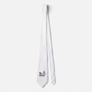 Drunk snowman with a bottle of whiskey. neck tie