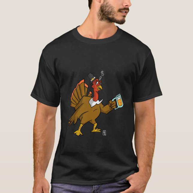 Drunk Turkey T-Shirt (Front)