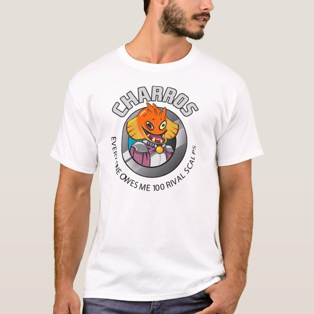 Drunken fish Charros! T-Shirt (Front)