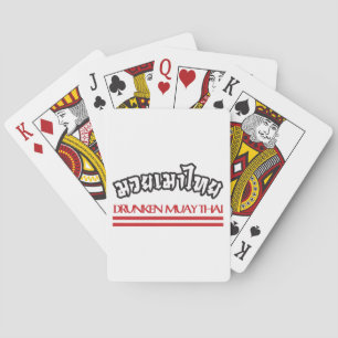 Drunken Muay Thai Poker Cards