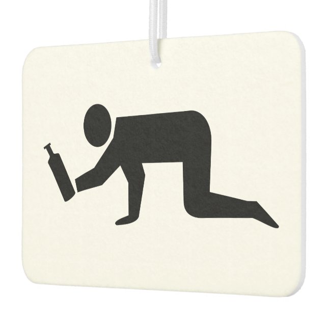 Drunken People Air Freshener (Left)