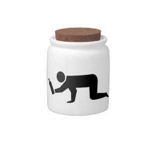 Drunken People Candy Jar