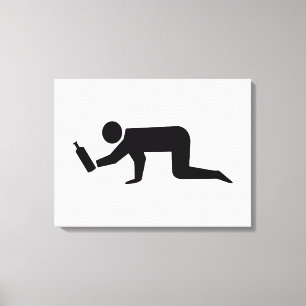 Drunken People Canvas Print