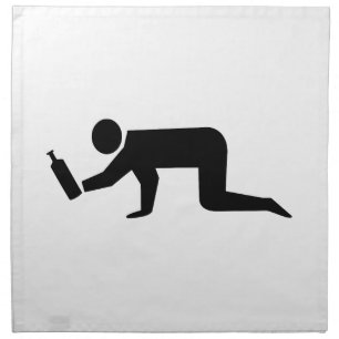 Drunken People Cloth Napkin