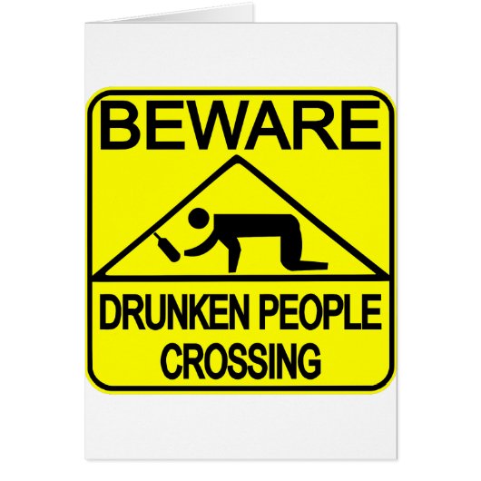 Drunken People Crossing (Front)