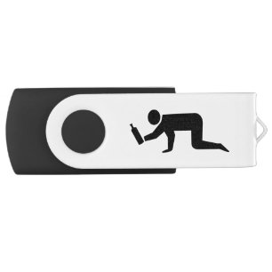 Drunken People Flash Drive
