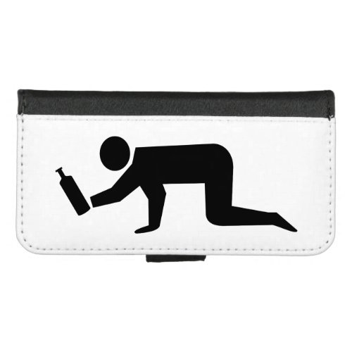 Drunken People iPhone 87 Wallet Case