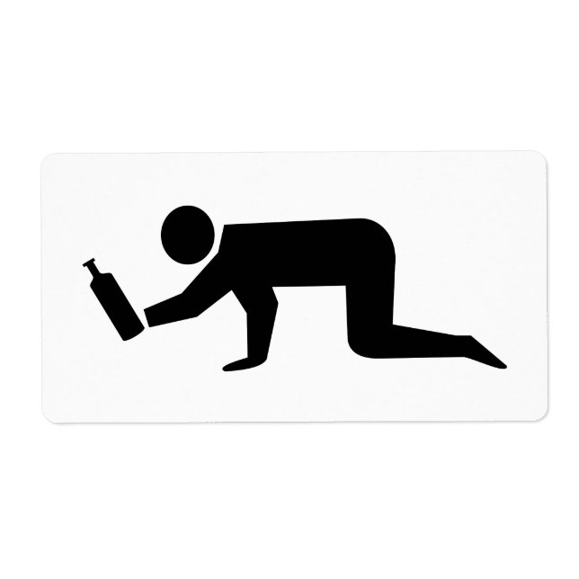 Drunken People Label (Front)