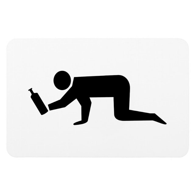 Drunken People Magnet (Horizontal)