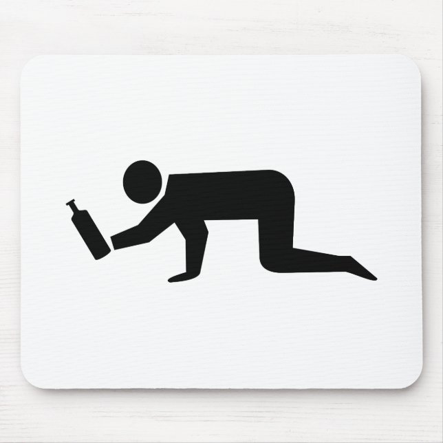 Drunken People Mouse Pad
