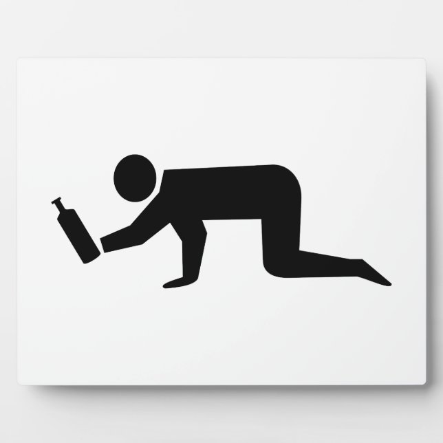 Drunken People Plaque (Front)