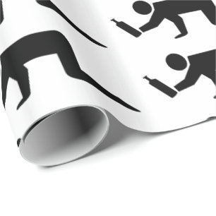 Drunken People Wrapping Paper
