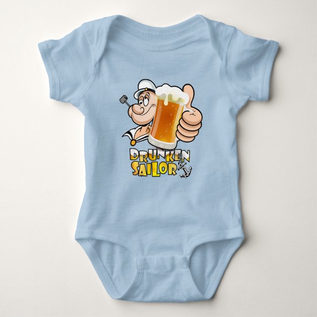 Drunken Sailor | Baby Bodysuit (Front)