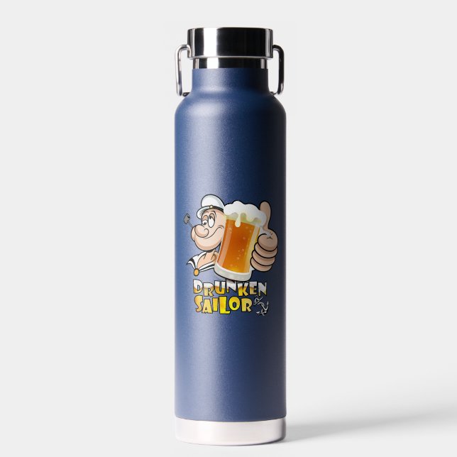 Drunken Sailor | Thor Copper Vacuum Insulated Water Bottle (Front)