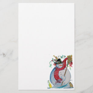 DRUNKEN SNOWMAN STATIONERY
