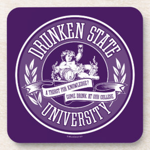Drunken State University Coaster