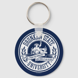 Drunken State University Keychain