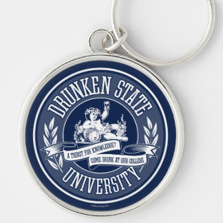 Drunken State University Keychain