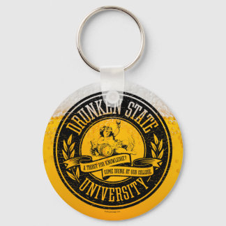 Drunken State University Keychain