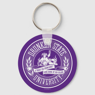 Drunken State University Keychain