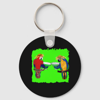 Drunkin Parrots Keychain